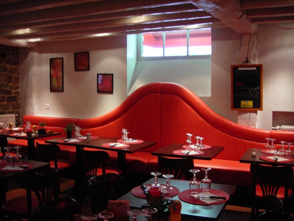Logis Hotel De France Restaurant Grill Донфрон Экстерьер фото